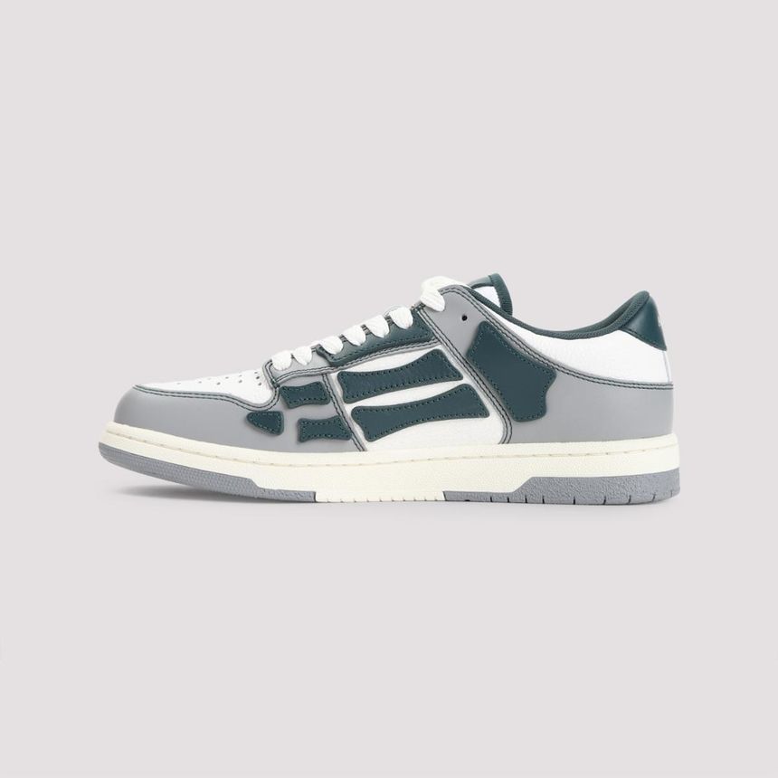아미리 Amiri Varsity Skel Sneakers 57861EVERGREEN EVERGREEN - []