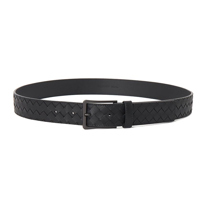 【送料&関税込】Bottega Veneta Intrecciato Nappa Belt Bottega Veneta Intrecciato Braided Nappa Leather Belt