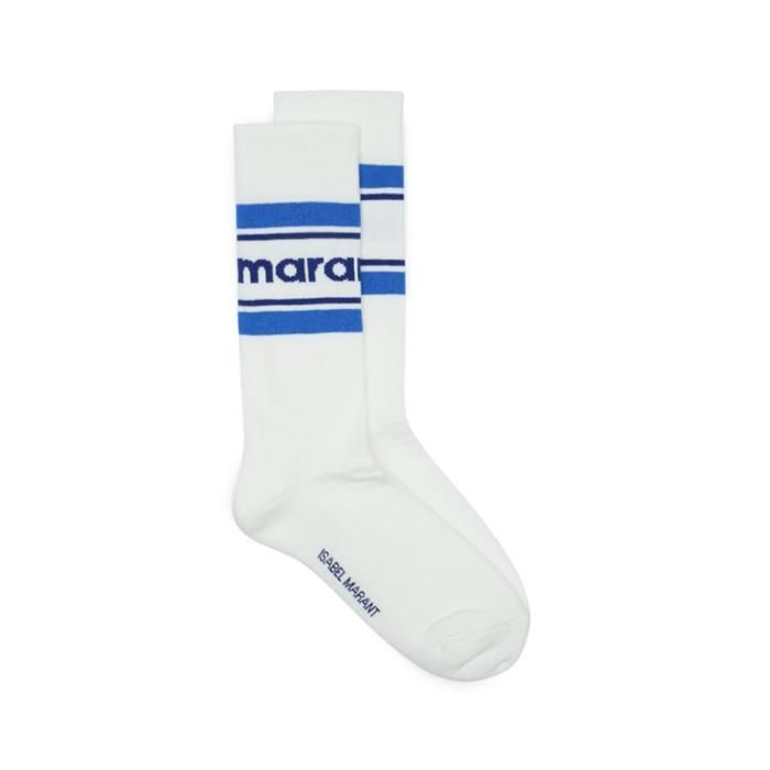 タイツ・ソックス Isabel Marant Jacquard Logo Socks 23PCT003JFA Isabel Marant Jacquard Logo Socks 23PCT003JFA-A1C36A-10YW