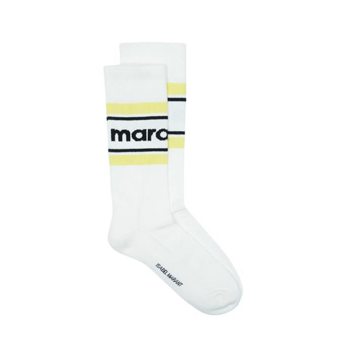 タイツ・ソックス Isabel Marant Jacquard Logo Socks 23PCT003JFA Isabel Marant Jacquard Logo Socks 23PCT003JFA-A1C36A-10YW