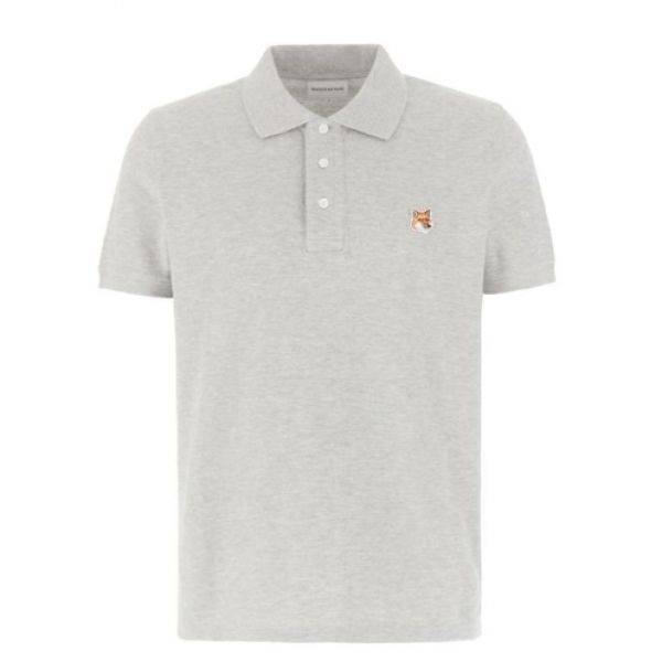 MAISON KITSUNE 메종키츠네 25SS FOX HEAD PATCH REGULAR POLO (LM00208KJ7002-H120) (폭스패치 레귤러 폴로)