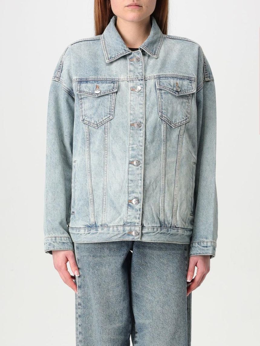 ジャケット ARMANI EXCHANGE Woman Jacket Silver XW000098AF10836 M8047 ARMA | ARMA Womans Jacket Armani Exchange XW000098AF10836