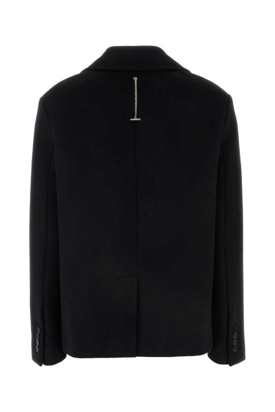 24FW 알렉산더 맥퀸 코트 805810QKABE 1000 Black