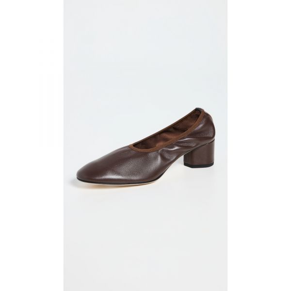 5098731 AEYDE Gemma Nappa Leather Moka Pumps