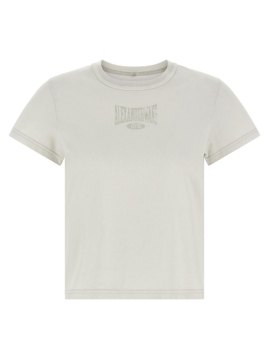 T BY ALEXANDER WANG Lived logo T-shirt 4CC2251540132