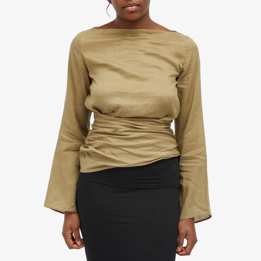 페이스풀더브랜드 Faithfull The Brand Adelia Top FF3423-KHA