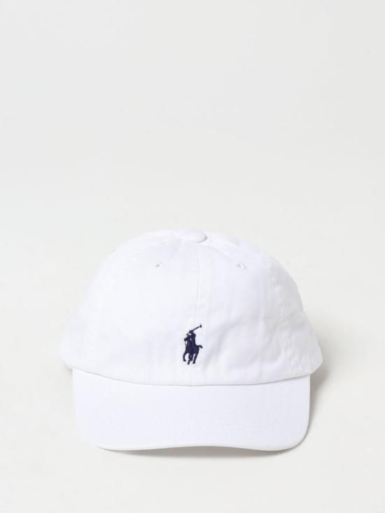 25SS 키즈 폴로 랄프로렌 모자 320552489 001 White