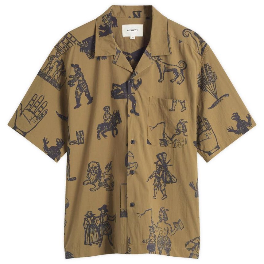 Heresy Heresy Woodcut Shirt HSS25-CS02G