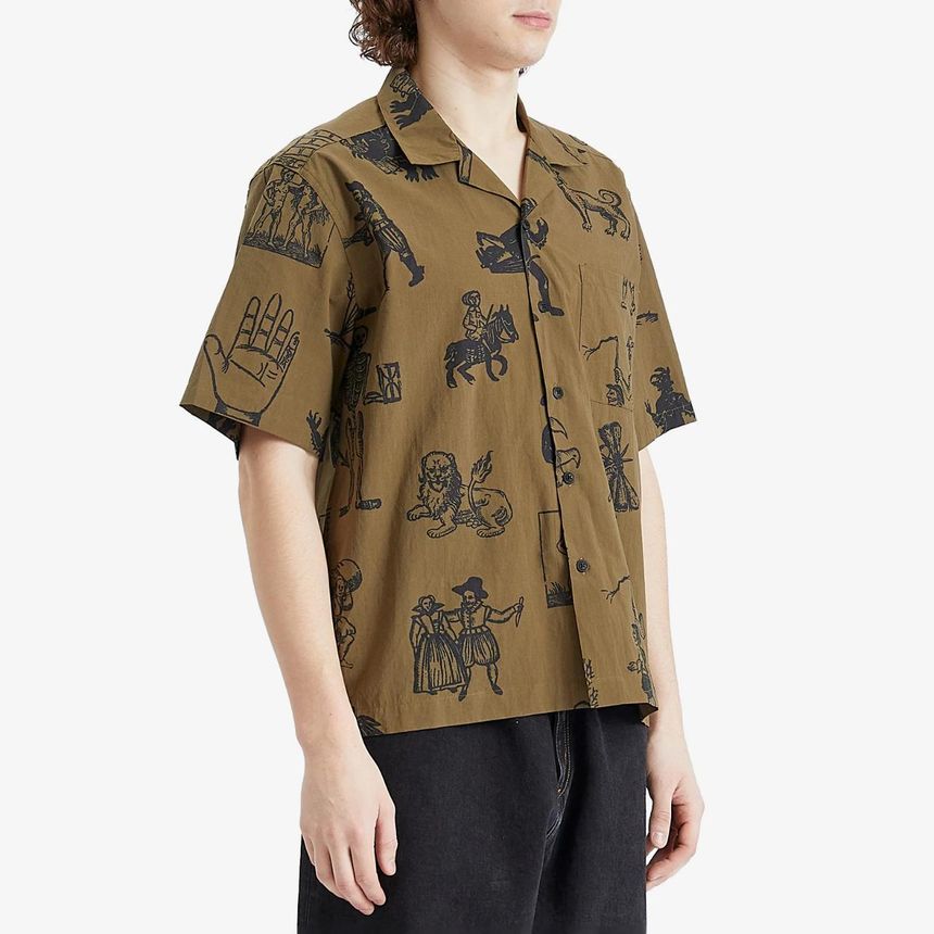 Heresy Heresy Woodcut Shirt HSS25-CS02G
