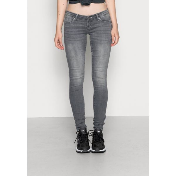 5570754 ONLY ONLCORAL SUPER LOW - Jeans Skinny Fit grey denim