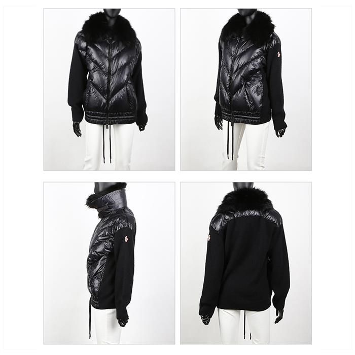 Moncler 9B00006 M1126 999 Grenoble Alpaca Down Jacket
