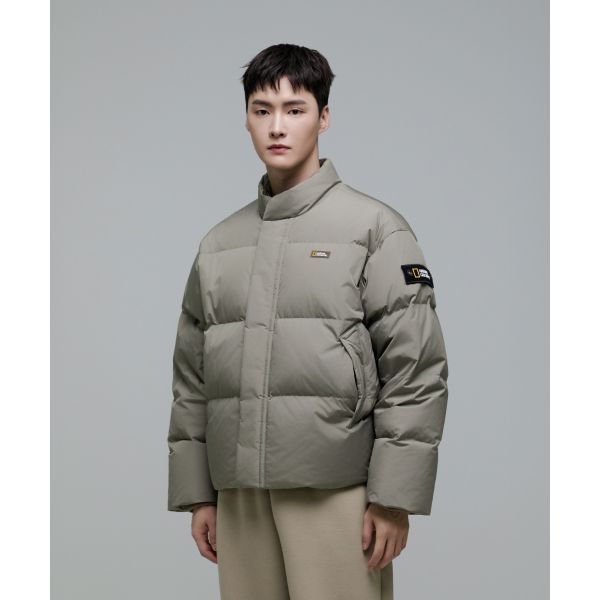 NATIONALGEOGRAPHIC 네셔널지오그래픽 N244UDW050 하이넥 다운 점퍼 OAK