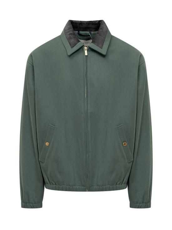 24FW 드롤드무슈 자켓 EJT200WV005 WG GREEN