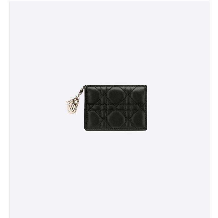LADY DIOR 플랩 카드 지갑 S0011ONMJM900
