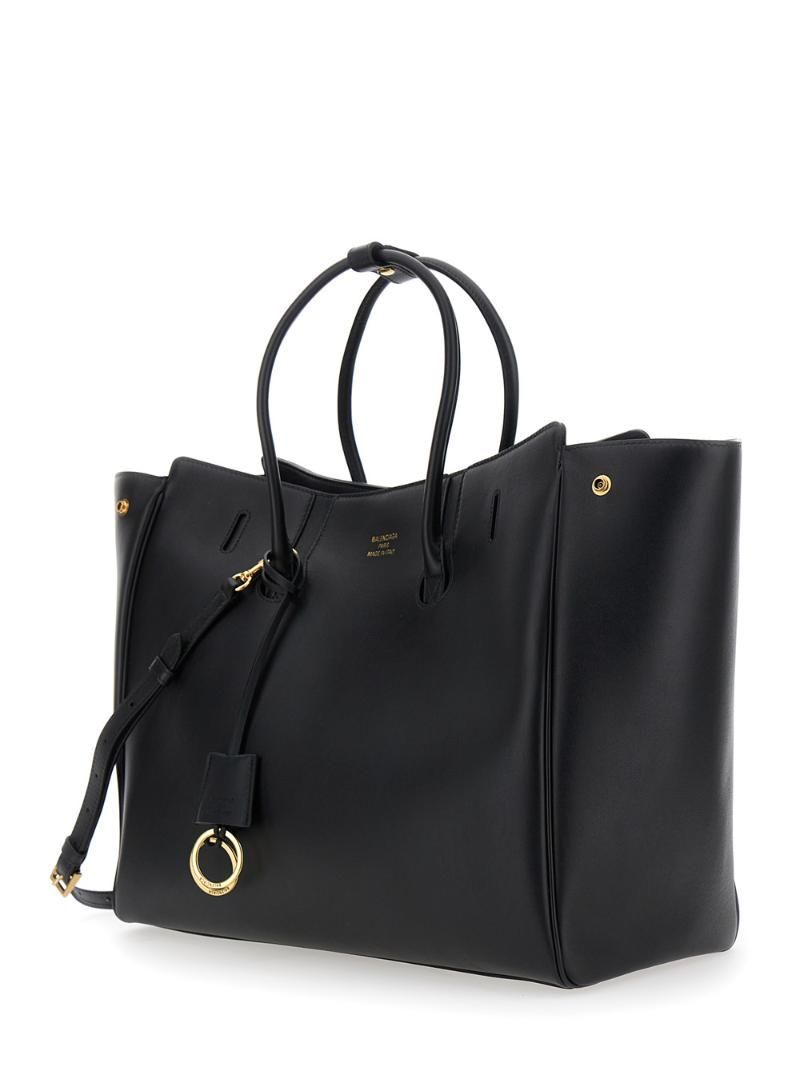 BALENCIAGA 햄튼 캘리포니아 올 엠 내추럴 스무스 송아지 AG 8133542ABAV1000