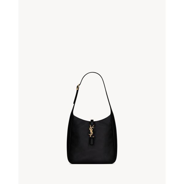 YSL 생로랑 패딩 램스킨 양가죽 LE 5A7 스몰백 블랙 763480AACX71000