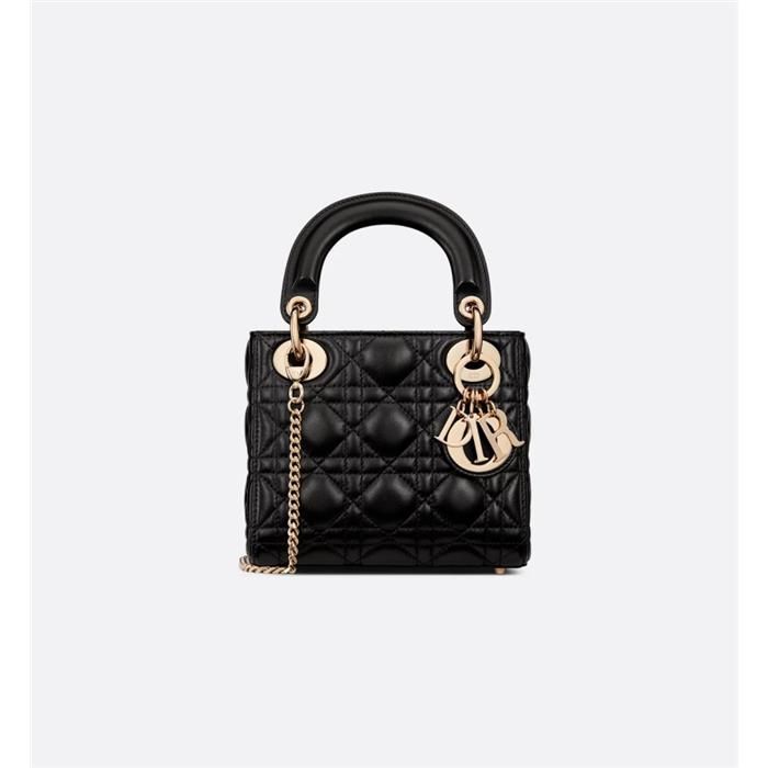 Lady Dior 미니 백 블랙 M0505ONGE_M900