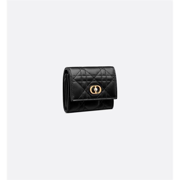 Dior Jolie Hibiscus 지갑 블랙 S3105UNJB_M900