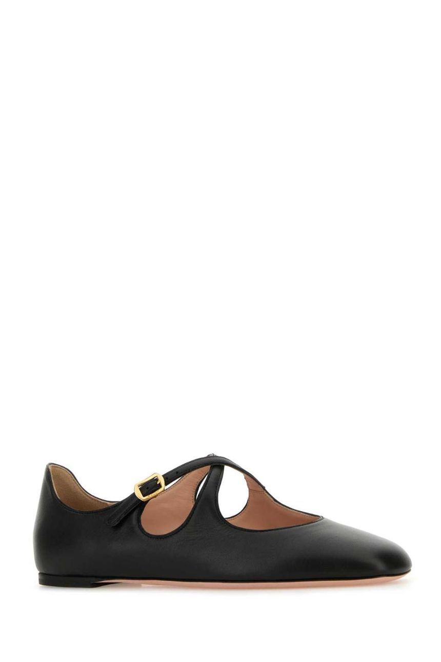 발리 Black leather Beliska ballerinas WA051BNA051 U901 BLACK  []