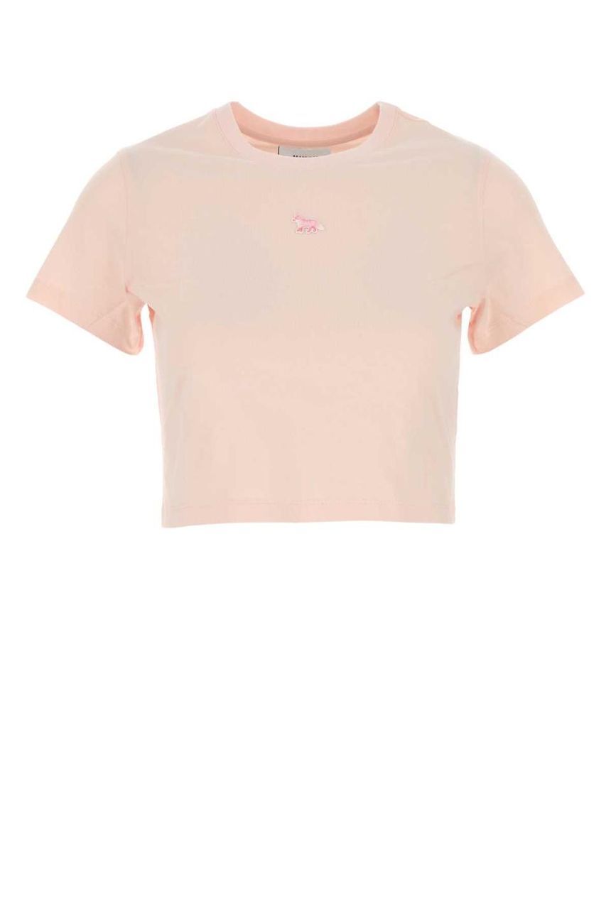 (정품) 메종 키츠네 MW00105KJ0008 0140 Pink cotton t-shirt ( 포함가)