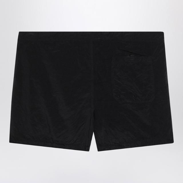 STONE ISLAND S15B100006S0043/Q_STONE-V0029 Black beach boxer shorts