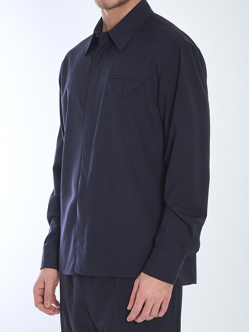 BOTTEGA VENETA 파인울 셔츠 7035784246