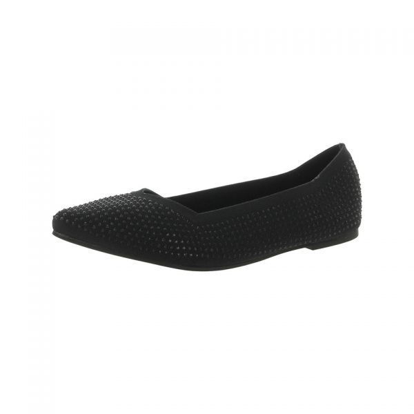5352452 Mia Calenn Womens Pointed Toe Knit Loafers