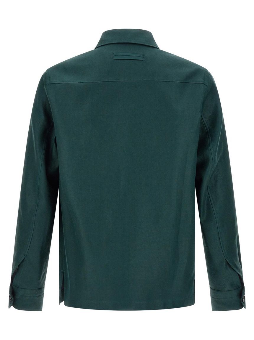 ZEGNA &#39;오아시&#39; 오버셔츠 UFV60A9SOT10BT09G