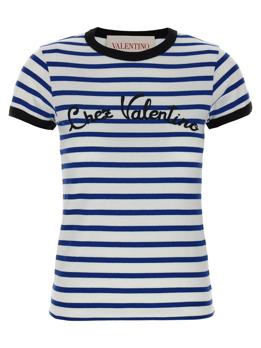 발렌티노 가라바니 Valentino Garavani Chez Valentino T shirt B3MG24P961CR1