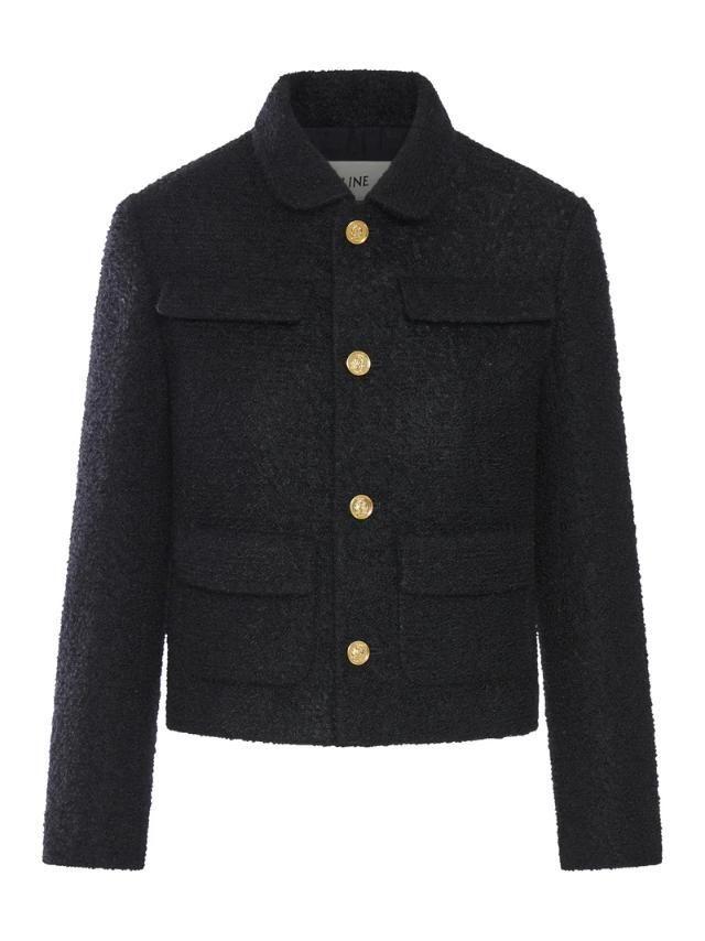 셀린느 SS25 VESTE SAINT GERMAIN RV09W333J-38NOBLACK