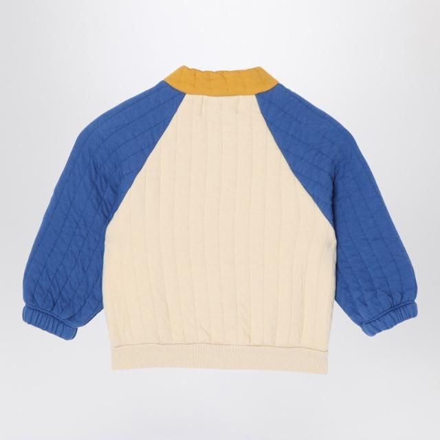 BOBO CHOSES Little Tin Soldier quilted sweatshirt with zip B224AB044CO/XH_BOBO-991
