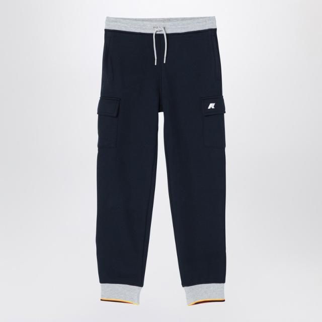 K-WAY 믹 스트라이프 블루 조깅 바지 K2131SW-ACO/XH_KWAY-K89