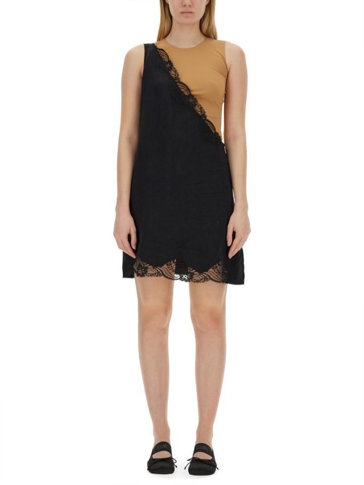 MM6 메종마르지엘라 숏 원피스 S62DD0027 MTN005961 BLACK