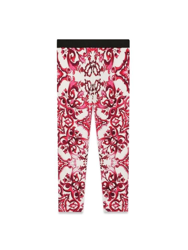 DOLCE & GABBANA 마죠리카 레깅스 L5JP5BK_G7EX3HE3TN