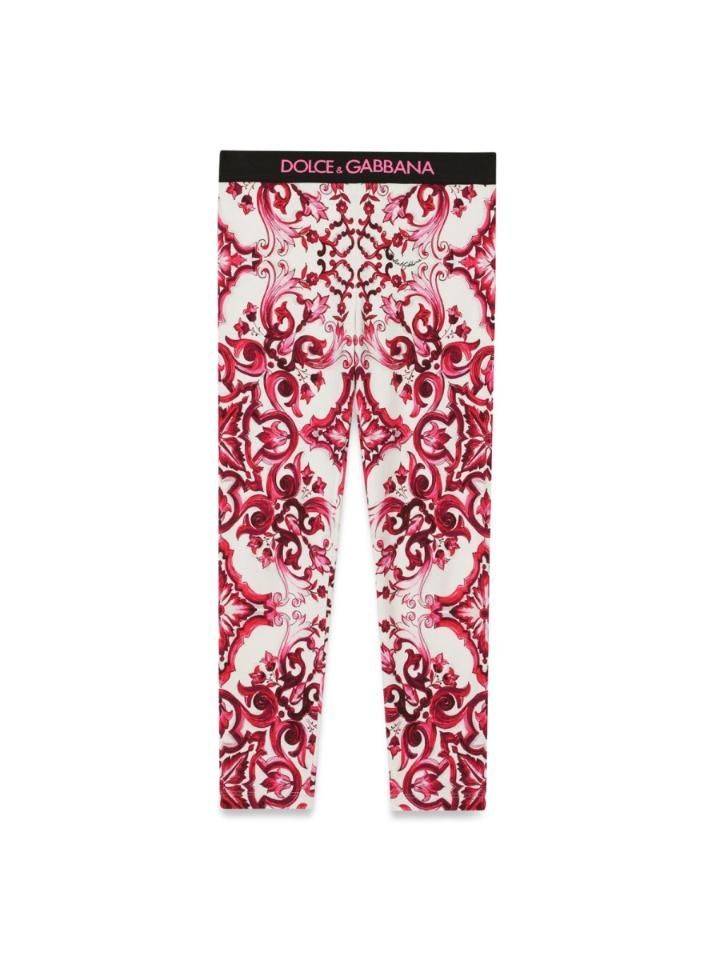 DOLCE & GABBANA 마죠리카 레깅스 L5JP5BK_G7EX3HE3TN