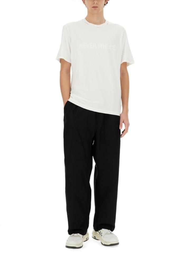 PREMIATA &quot;NEVER WHITE&quot; 티셔츠 PR364_WHITE020