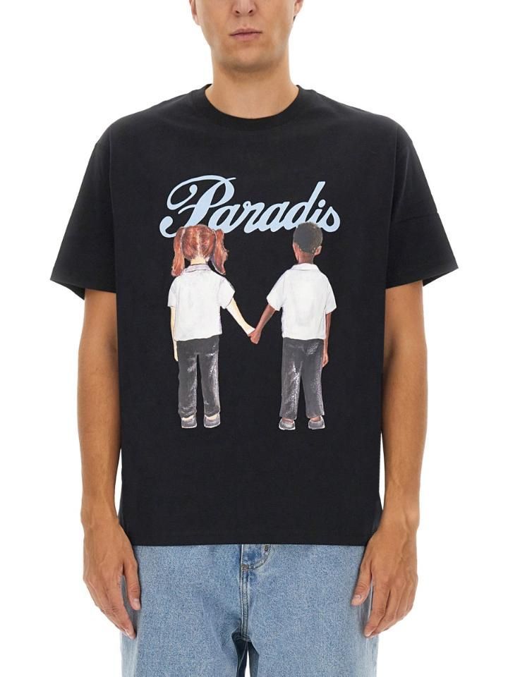 Tシャツ・カットソー PARADIS3 3.PARADIS X EDGAR PLANS T-SHIRT (SS2491_WHITE) Tシャツ・カットソー PARADIS3 3.PARADIS X EDGAR PLANS T-SHIRT