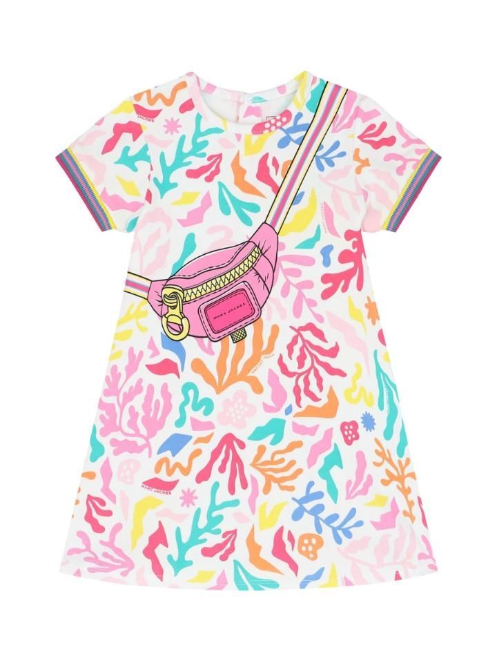 MARC JACOBS seaweed print mc dress and fanny pack W92022K_Z41