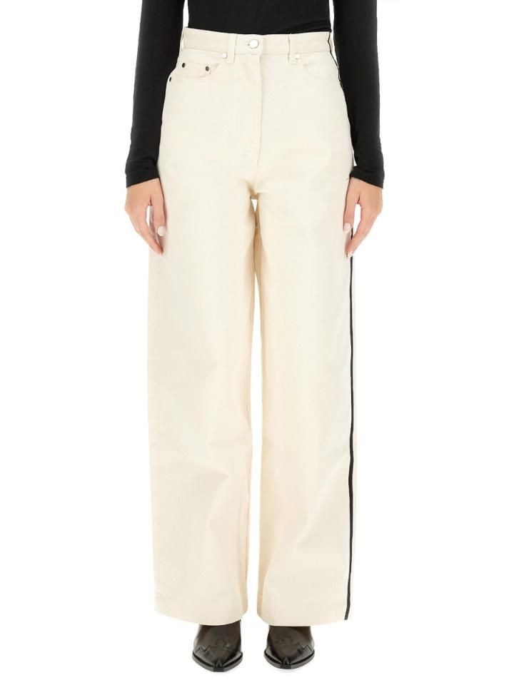 피터도 데님 스트레이트 팬츠 U 172 DE CO050OFFWHITE