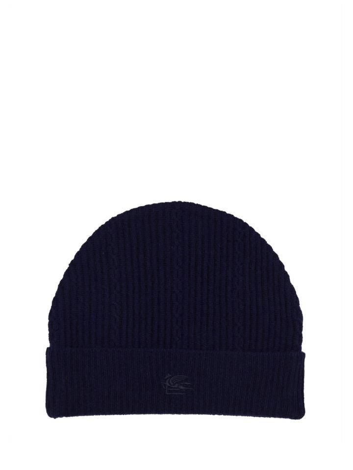 ETRO 로고가 있는 비니 모자 WAQA0016_AV393B0310