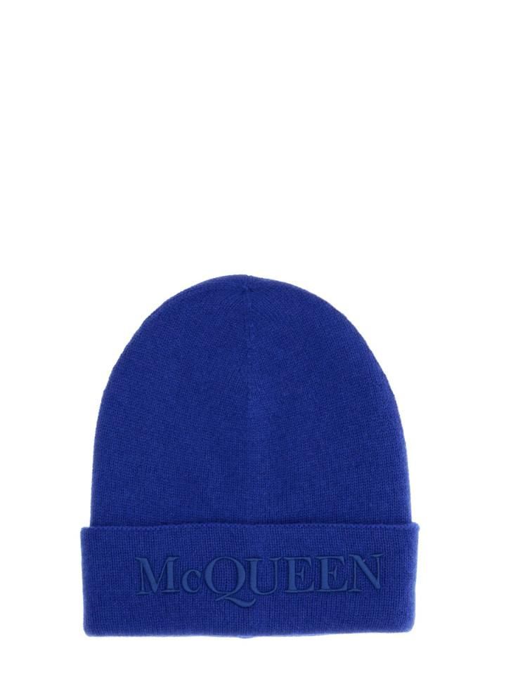 알렉산더 맥퀸 모자 6631954201Q4300 Blue