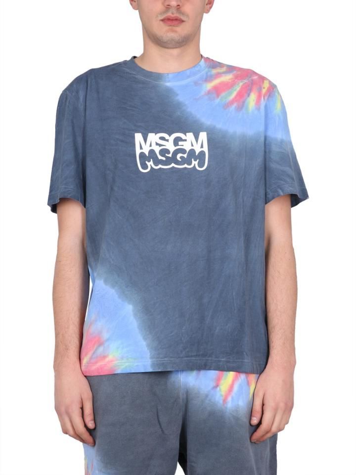【送料&関税込】Msgm X Butter Studio T-shirt MSGM tシャツ MSGM×Burro Studio コラボレーション グラフィック