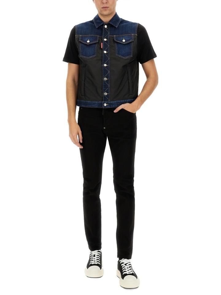 DSQUARED "BLACK BULL COOL GUY" JEANS S74LB1492_S39781900