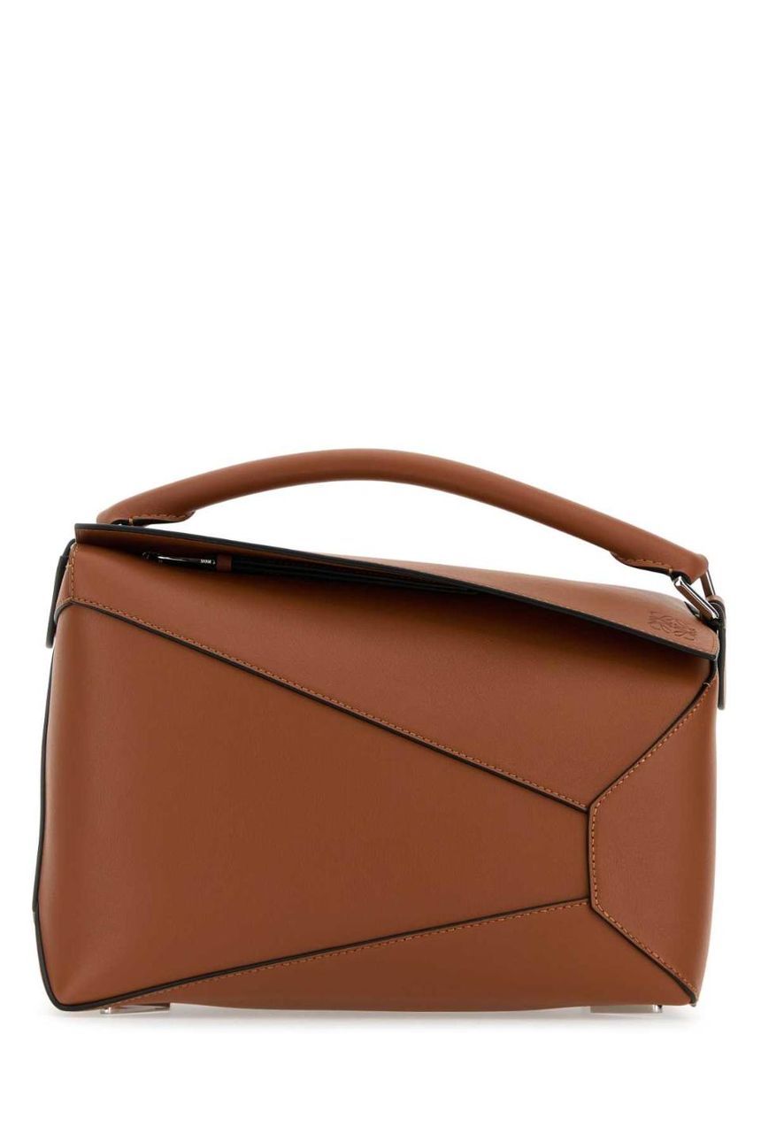 로에베 Brown leather Puzzle Edge hand가방 A510P49X14 TAN JP1