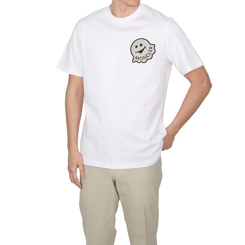 Moncler Men's Short Sleeve T-Shirt 8C00018 89AJS 00A | eBay