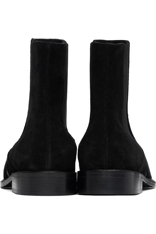 [STEFAN COOKE]Black Slashed Chelsea Boots 251300M223001