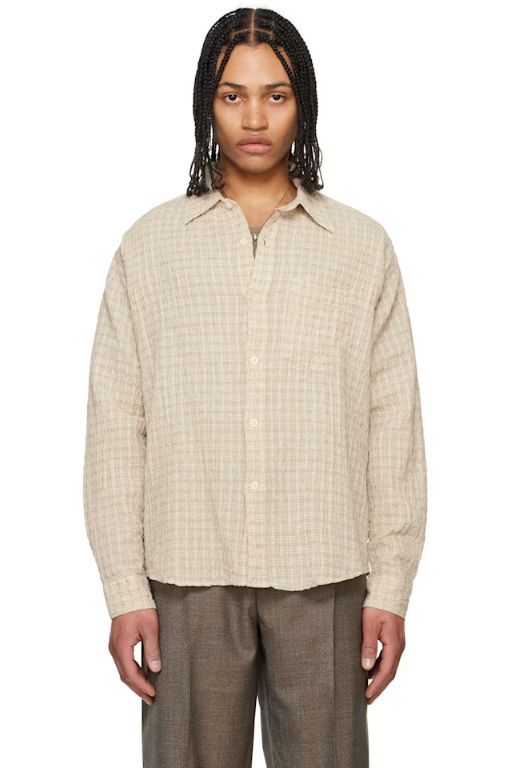 [MFPEN]Beige Executive Shirt 251505M192019