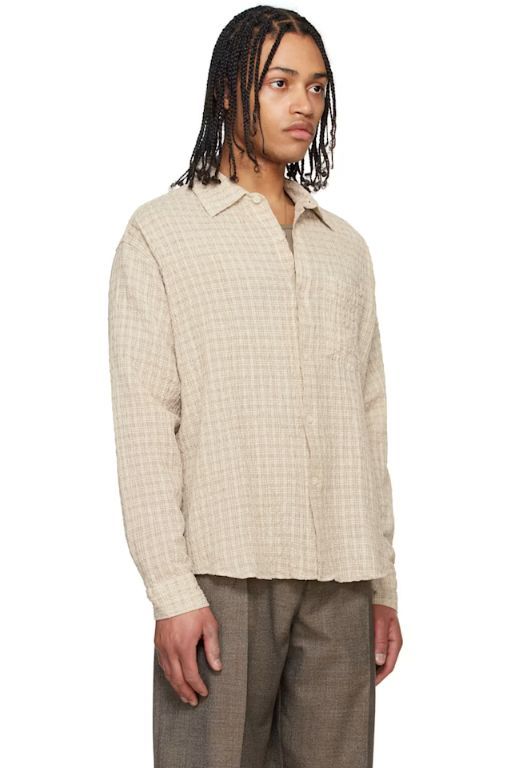 [MFPEN]Beige Executive Shirt 251505M192019