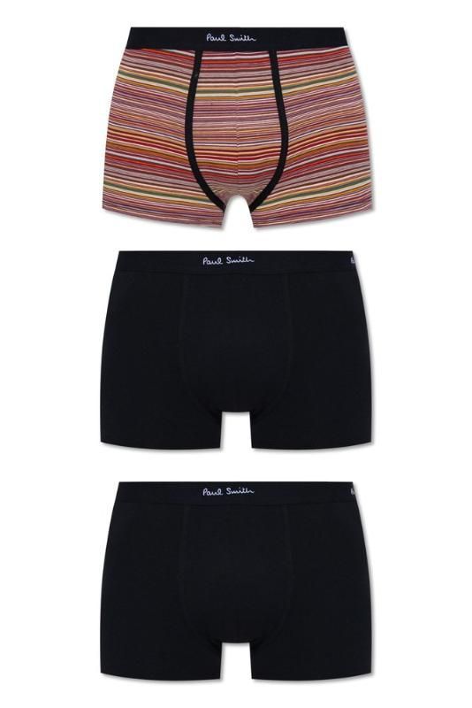 남성 Paul Smith 브랜드 복서 3 팩 79