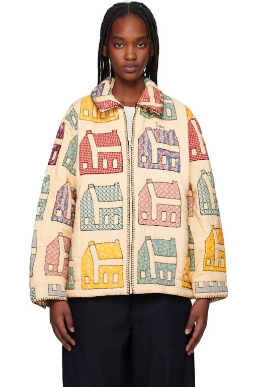 [SEA NY]Beige Anneliese Jacket 251271F063000